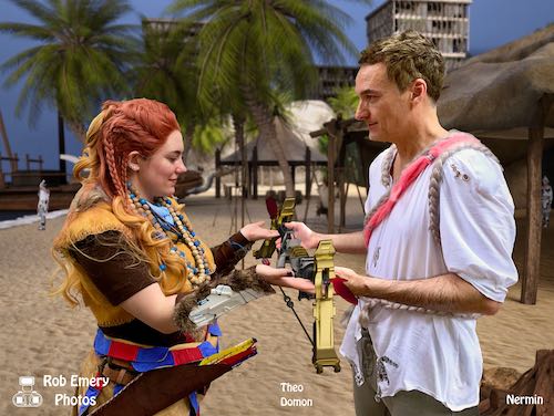 Aloy buying from a Quen merchant